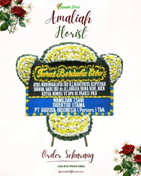 Papan Bunga Duka Petukangan Utara